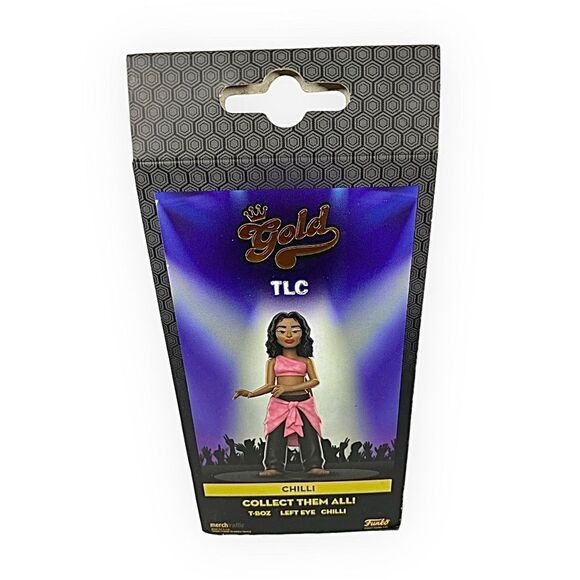 Funko Gold - Premium Vinyl Figure 5" - TLC Chilli - Music Rocks - Picture 5 of 5